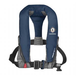 Crewsaver Crewfit 165N Sport Automatic Lifejacket, Navy Blue (click for enlarged image)